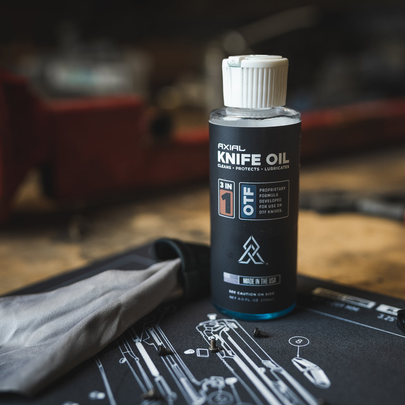 OTF Knife Oil Cleaner + Lubricant