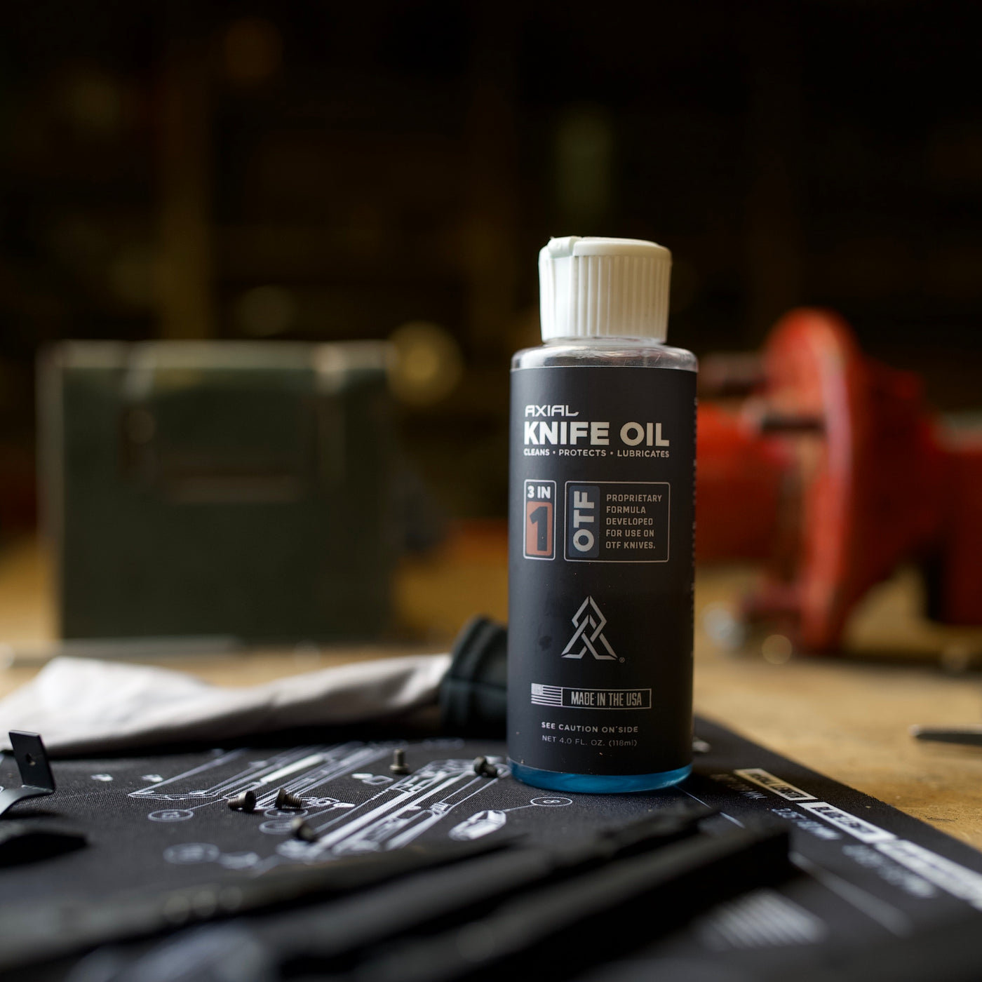 OTF Knife Oil Cleaner + Lubricant – Axial
